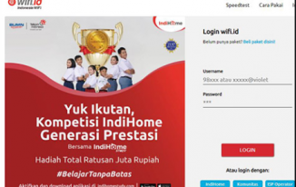 login page