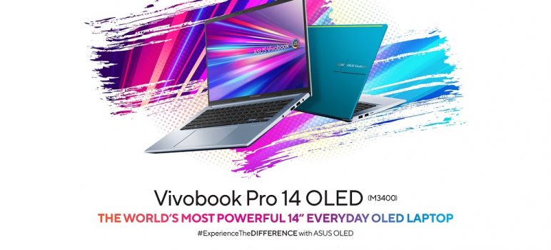 Semakin Produktif dengan ASUS Vivobook Pro 14 OLED (M3400), Laptop Powerful, Ringan dan OkeJoss Banget